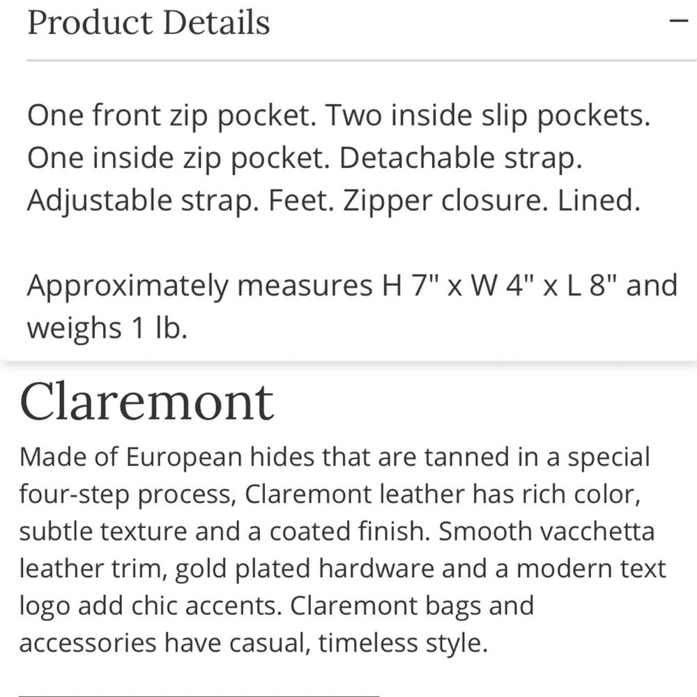 NEW! Dooney & Bourke Claremont Domed Crossbody - Picture 9 of 12